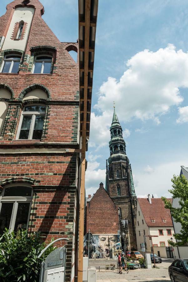 Luxus Stadthaus am Dom Zwickau Exterior foto