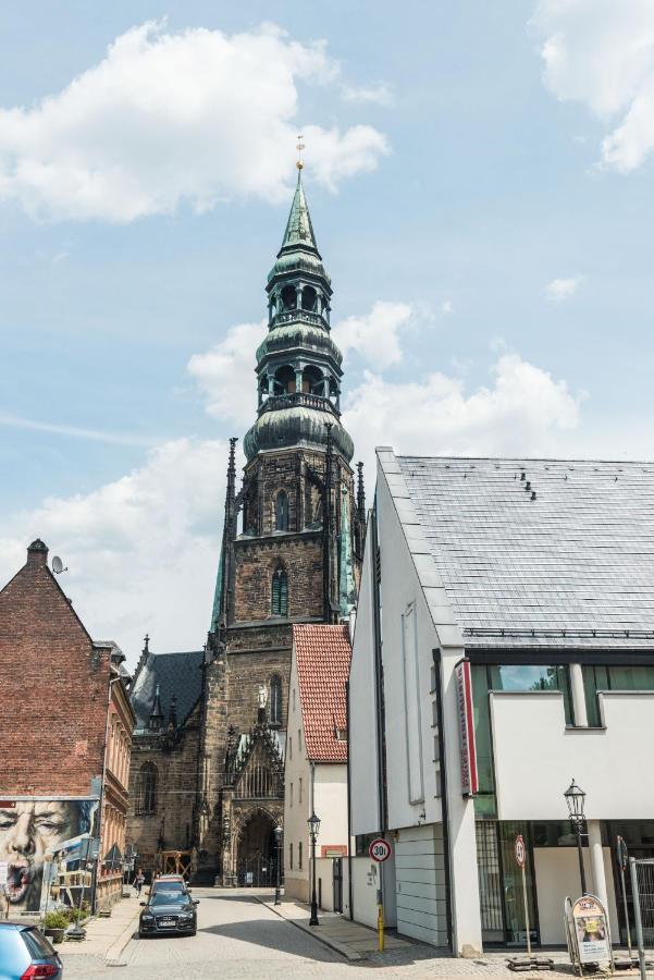 Luxus Stadthaus am Dom Zwickau Exterior foto